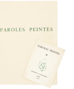 PIERRE ALECHINSKY A.O. - Paroles Peintres II
