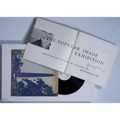JIM DINE - Signed Record Cover - The Popular Image Exhibition
